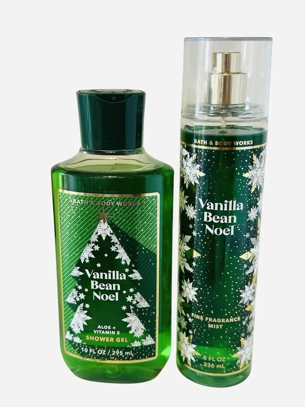 Bath and Body Works “Vanilla Bean Noel” Shower Gel & Fine Frag Mist set